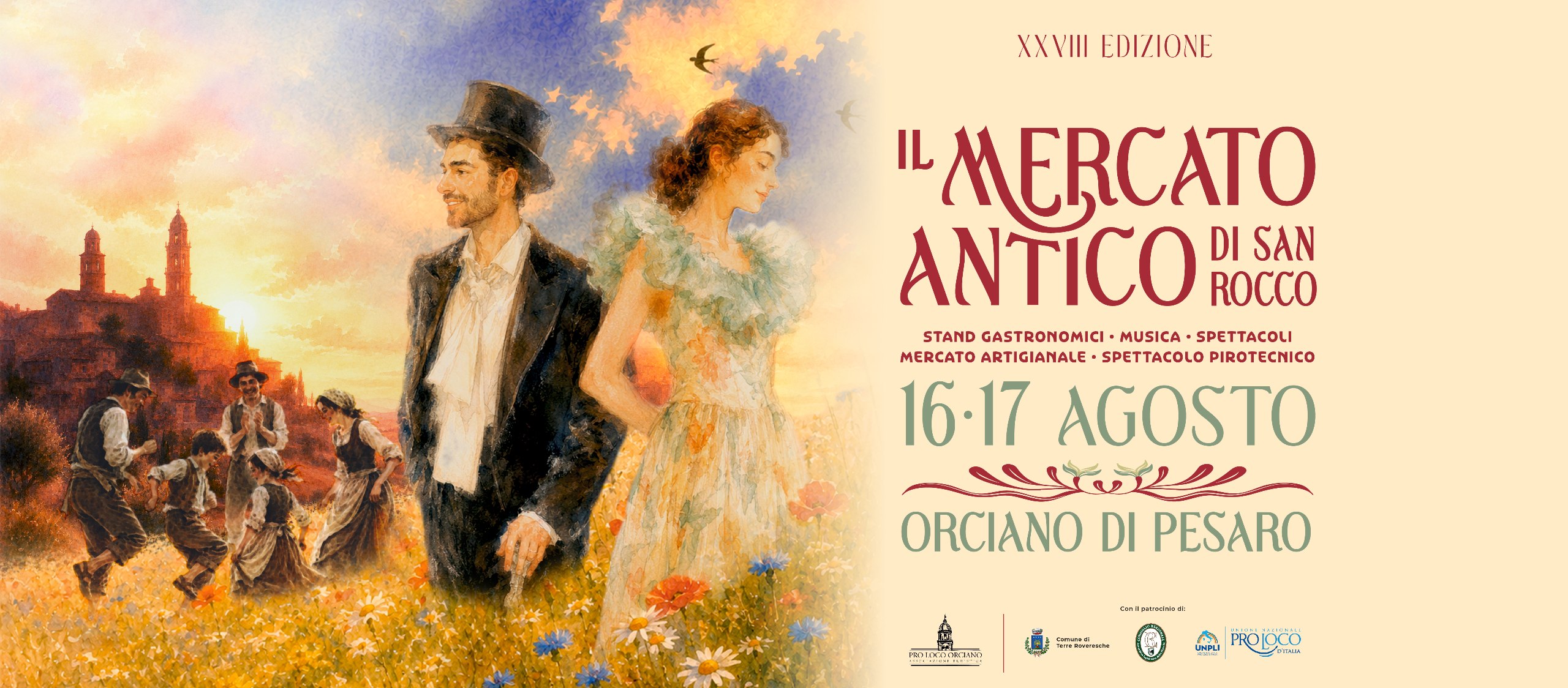 banner mercato antico